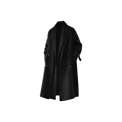 GY.VG Coats Unisex Black
