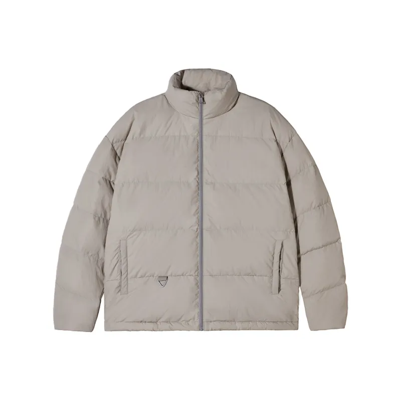 PSO Brand WHITE Series Down Jacket Unisex Apricot-0