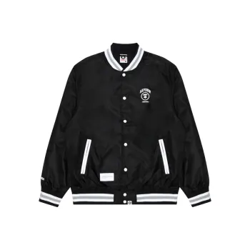 Aape BY *A BATHING APE® Logo appliqué Bomber Jacket