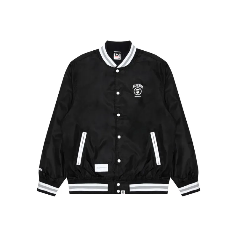 Aape BY *A BATHING APE® Logo-appliqué Bomber Jacket-0