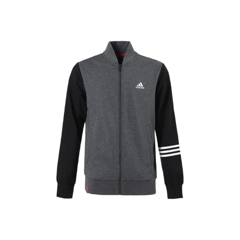 Adidas Jackets Men Gray Black-0
