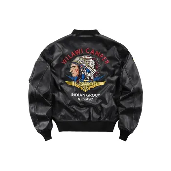 VIP Leather Jackets Unisex Black