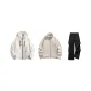 Beige Apricot+Beige Apricot+Black[3-in-1 Waterproof Clothing Sets]