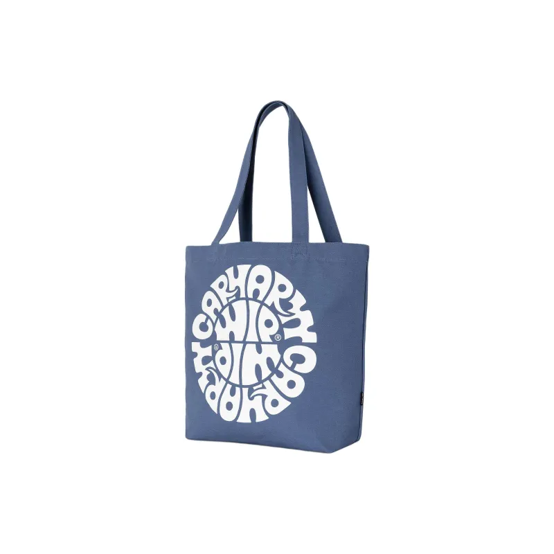 Carhartt WIP Cotton Tote Bag, Shopping Bag, Shoulder Bag Unisex Blue-1