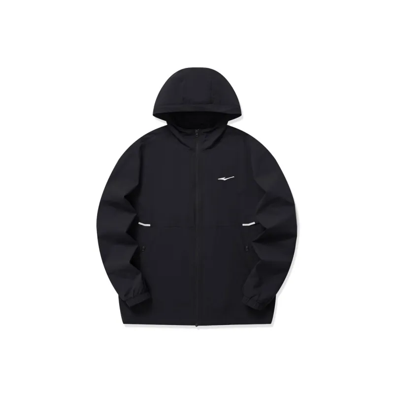 Erke Jackets Coats Unisex Jet Black-0