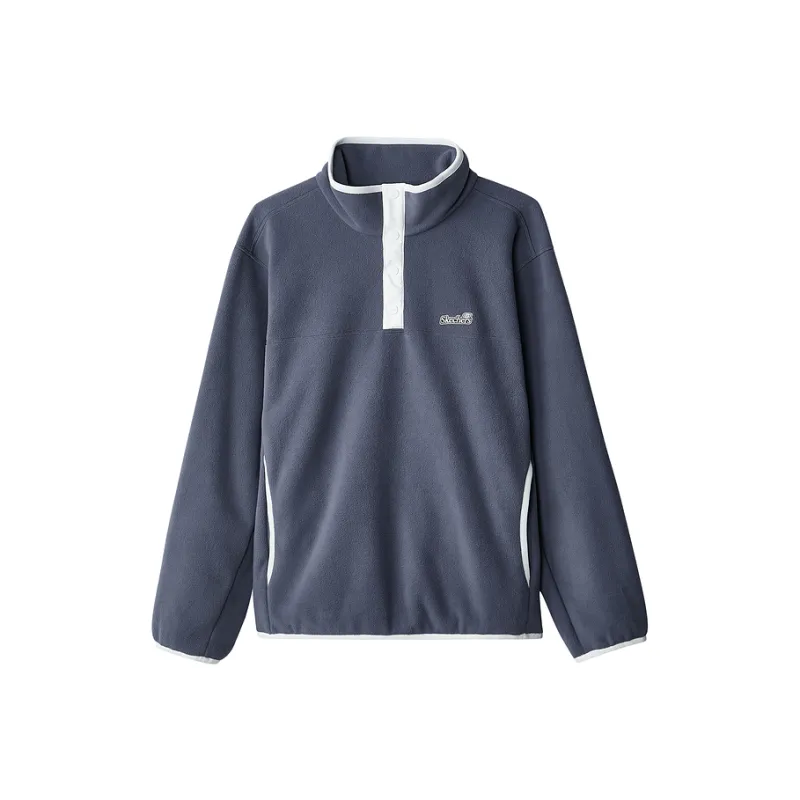 Skechers Sports Alliance Series Velvet feel Coat Unisex Odyssey Gray-0