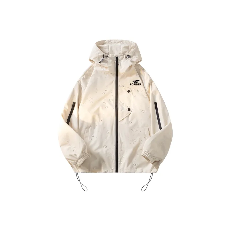 FORIDER Waterproof And Windproof Windbreaker Jacket Unisex-2