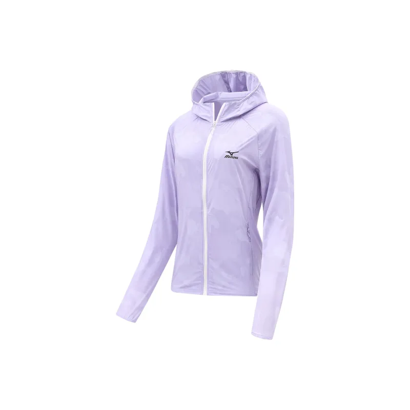 Mizuno Super Light Breathable Windproof UV Protection Cooling Sun Protection Clothing Unisex-10