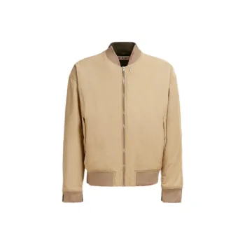 MARNI Contrast Back Twill Bomber Jacket