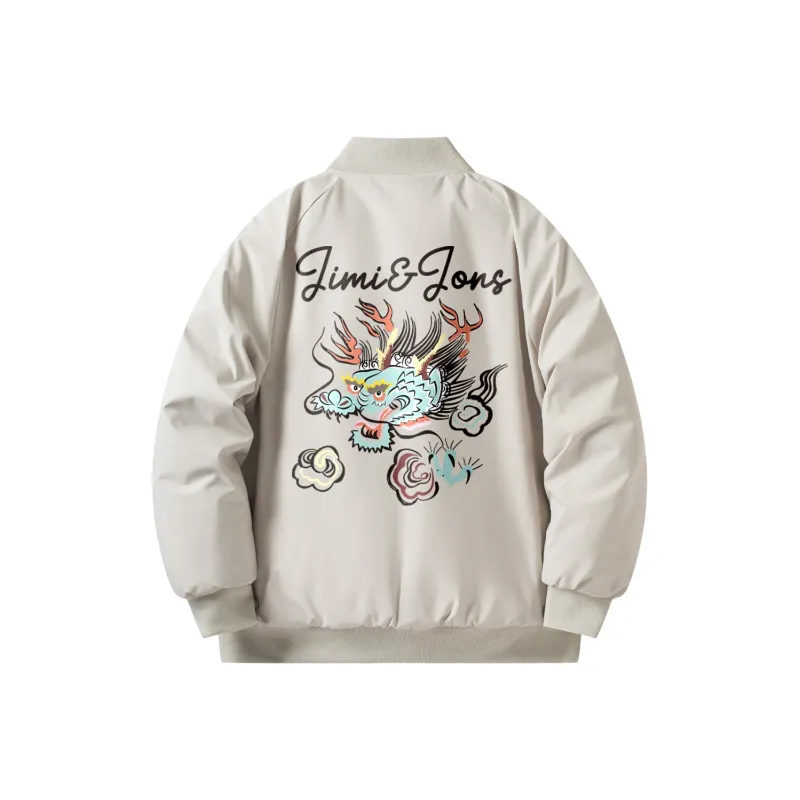 JIMI&JONS Puffer Jacket Coat Unisex-5