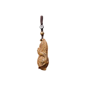 Xianyou Green Sandalwood Wooden Collectibles Unisex