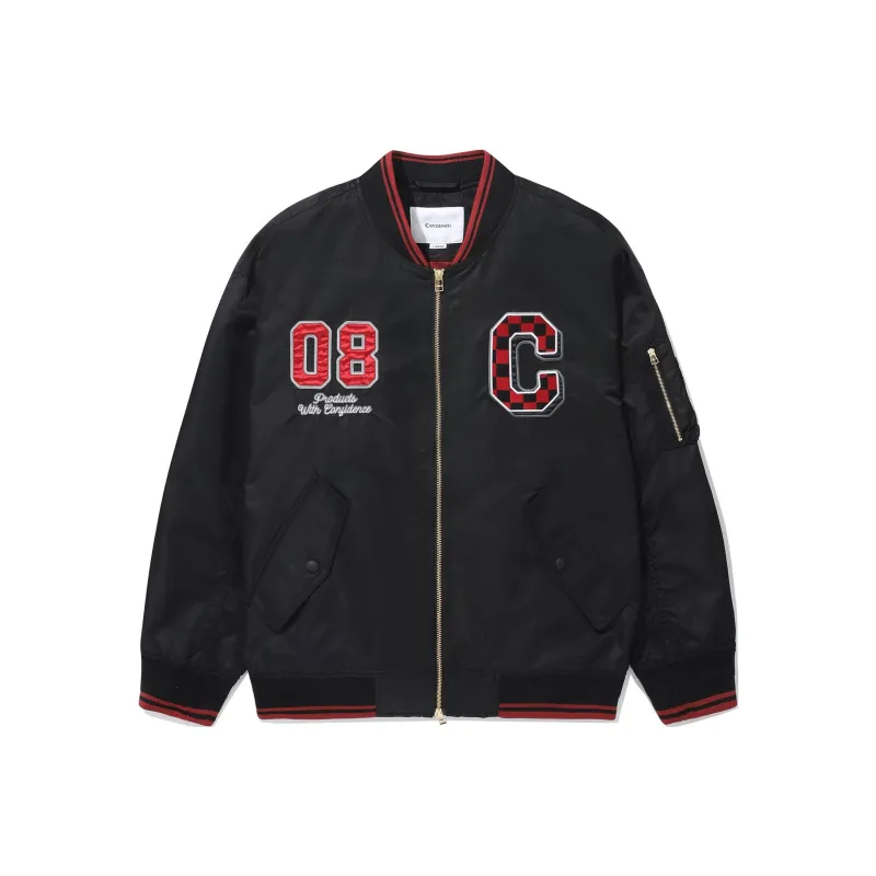 COVERNAT SS24 Baseball Jacket Unisex Black-0