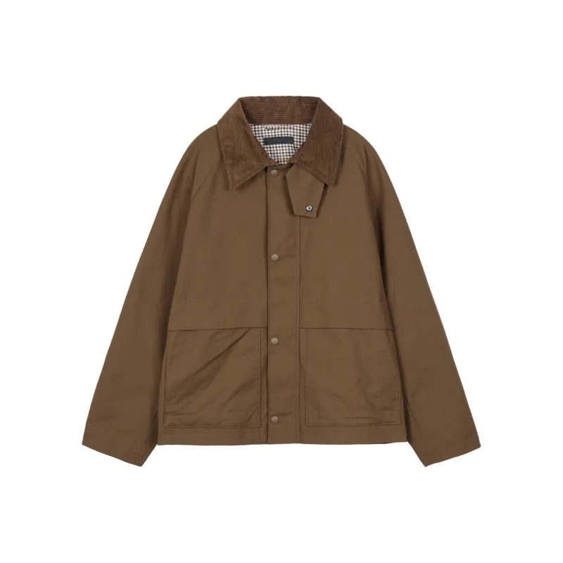 UNIQLO Jacket Unisex Chestnut Shell Brown-0