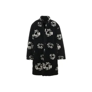 SAINT Mxxxxxx X Denim Tears Wreath Fur Coat