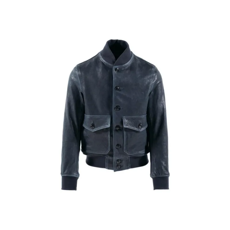Schott N.Y.C. FW24 Jacket Men's Marine Blue-0