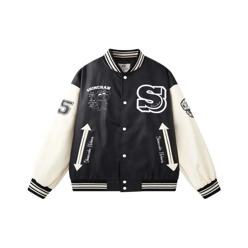 Crayon Shinchan Baseball Jerseys Unisex-0