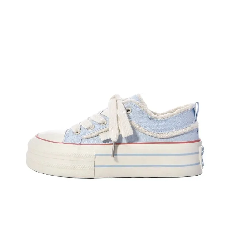ABCYLM Non slip, Wear resistant, Impact resistant Low Top Canvas Shoes Women's-3
