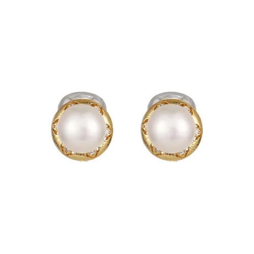 Zoo Jewel Copper Clip On Earrings Women's