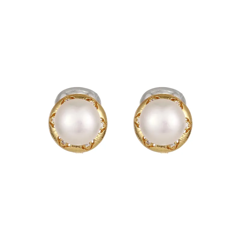 Zoo Jewel Copper Clip On Earrings Women's-0