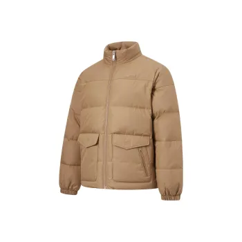 LiNing Sports Life Collection Down Jacket Unisex Light Chestnut Brown