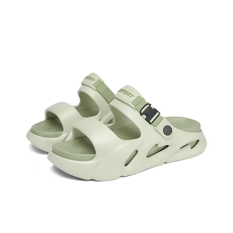 CAMOSI Beach Sandals Unisex Black Gray/White Black/Orange/Mint Green-10