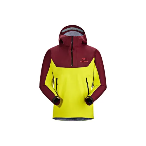 Arcteryx Jacket Men's Scarlet/Euphoria Green