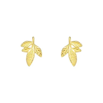OGDAID S999 Fine Silver Stud Earrings Women's