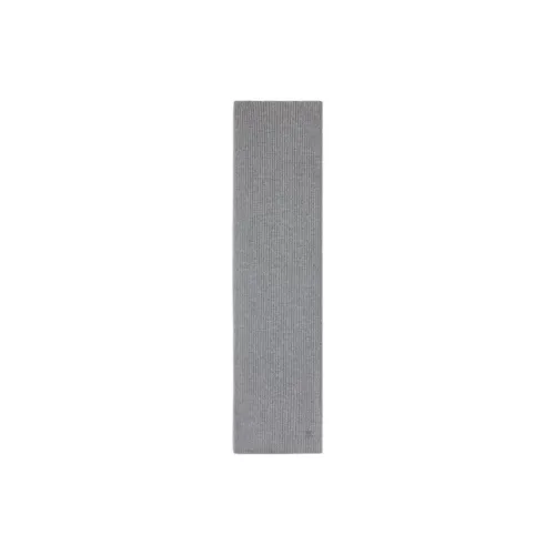 CELINE Cashmere Knit Scarves Men's Gray