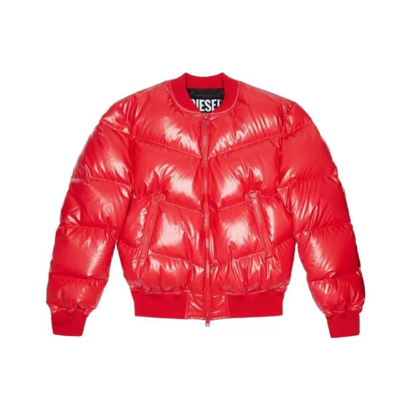 DIESEL Down Jacket Men's New Year Red-0