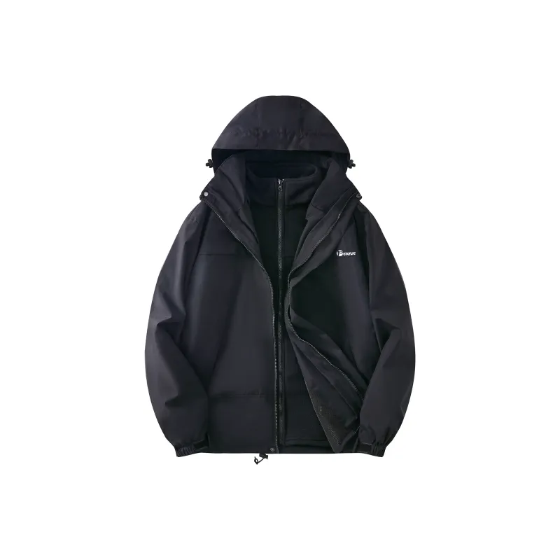 Feiyue Water Resistant Windproof Warm Cold Resistant Windbreaker Jacket Unisex-5