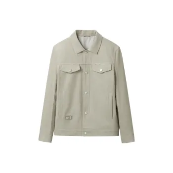 HLA Jackets Men Khaki A8