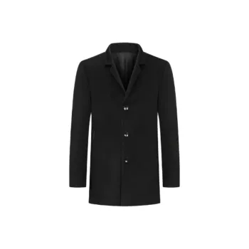 K BOXING Coats Men Black