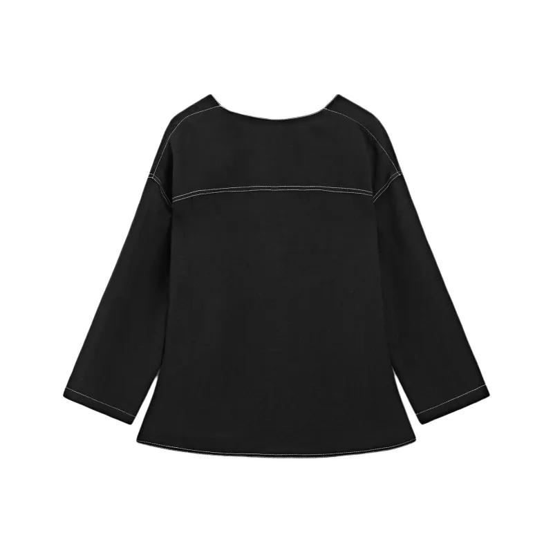 Massimo Dutti Shirt Women's Black-1