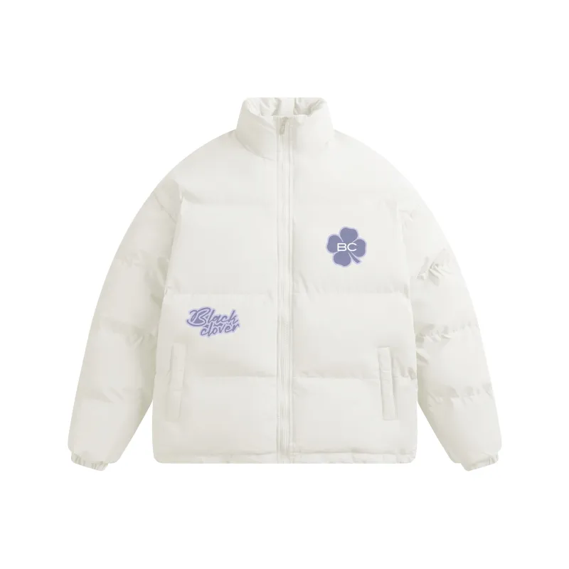 BLACK CLOVER Puffer Jacket Unisex-5