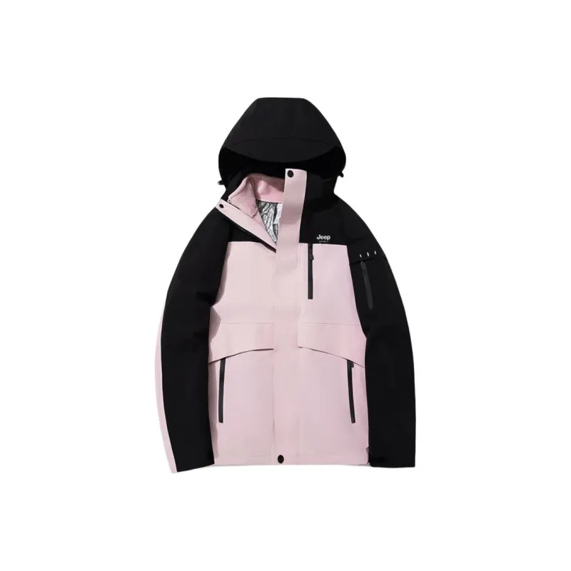 JEEP SPIRIT Waterproof, Windproof, Breathable, Abrasion Resistant, Thermal, Cold Resistant Windbreaker Jacket Unisex-1