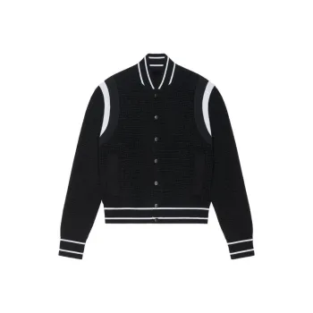 Givenchy 4G Motif Bomber Jacket