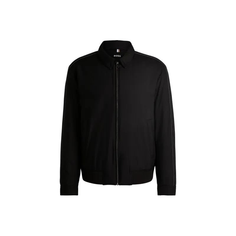 HUGO BOSS Zip Up Shirt Jacket-0