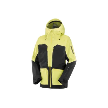 SALOMON QST GORE-TEX PRO Jackets Men Pitch Black