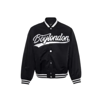 Boy London Baseball Jacket Unisex Black