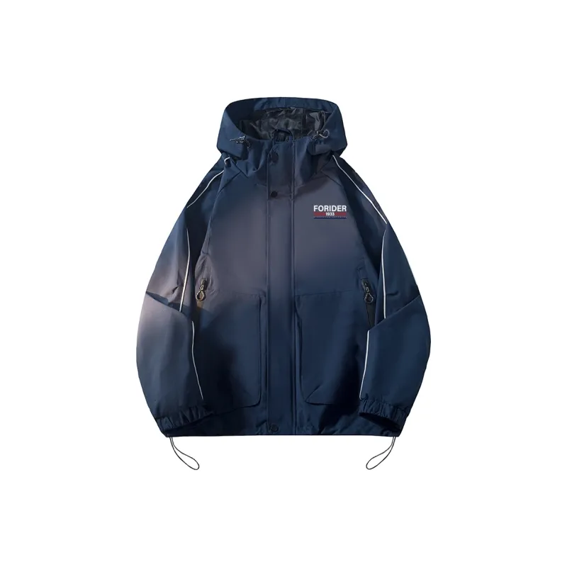 FORIDER Waterproof And Windproof Windbreaker Jacket Unisex-2
