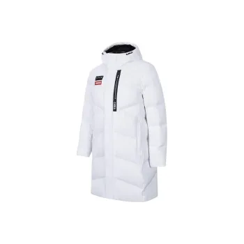 Anta Comprehensive Training Collection Outdoor Collection Down Jacket Men's Snowflake White