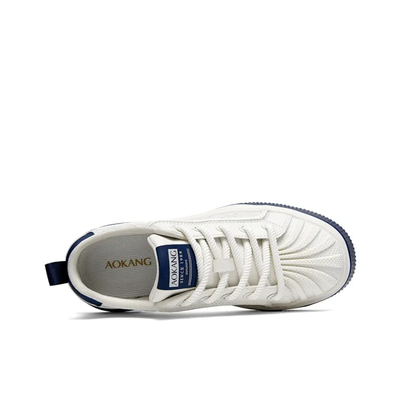 AOKANG Air Force One Series Anti Slip Wear Resistant Low Top Skateboard Shoes Box-23