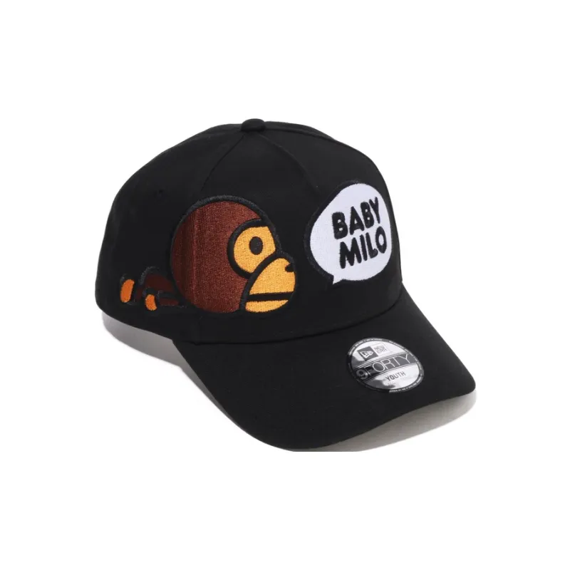 A BATHING APE x NEW ERA Cotton Baseball Caps Unisex-1
