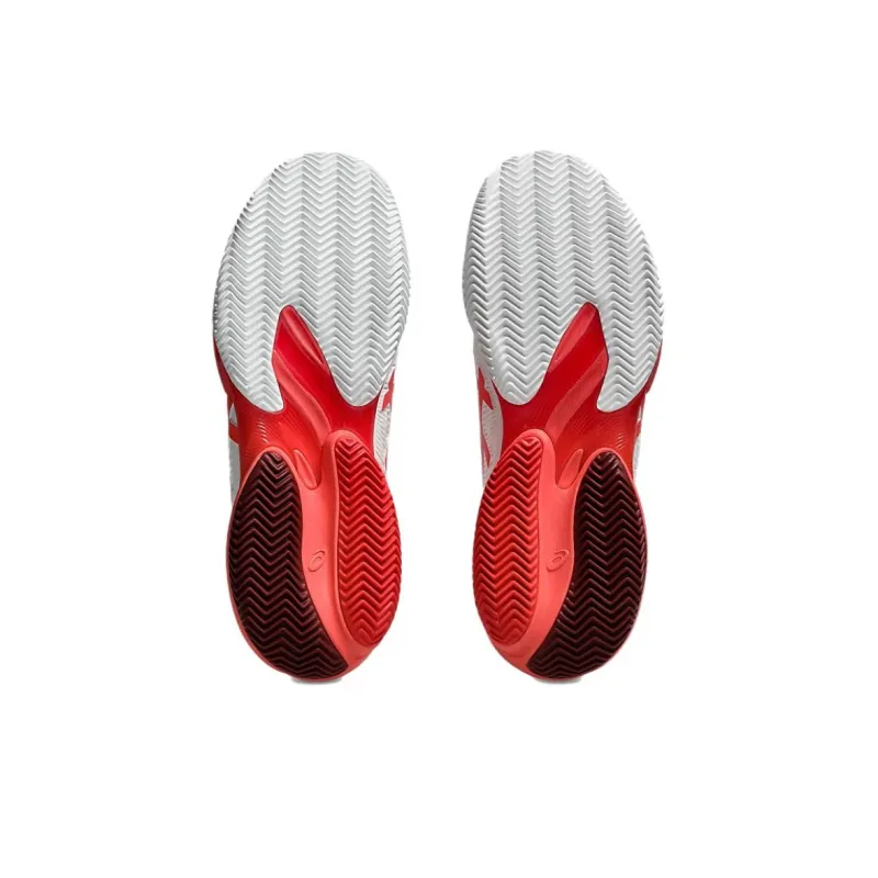 Asics Court Ff 3 Novak Clay White Electric Red-6