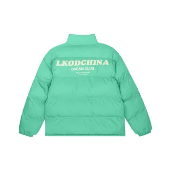 LKOD Puffer Jacket Unisex Lake Green