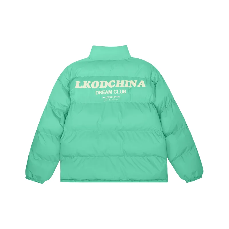 LKOD Puffer Jacket Unisex Lake Green-0
