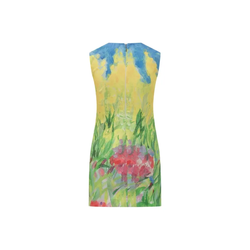 MSGM Floral print Dress-1