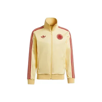 Adidas Originals Colombia Beckenbauer Track Top Jackets Coats Men's Yellow