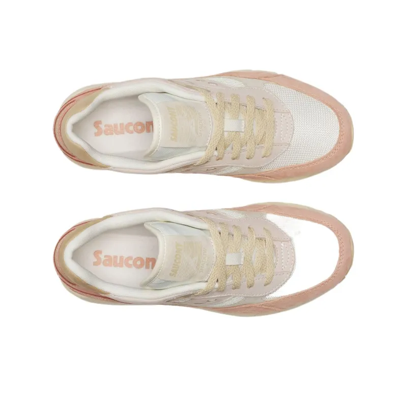 Saucony Shadow 6000 Low Top Casual Shoes Women's Ecru-4
