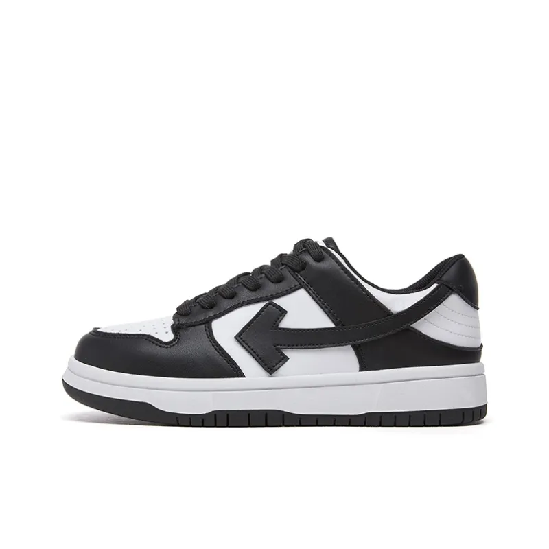 BENZI Low Top Skateboard Shoes Unisex Black-0